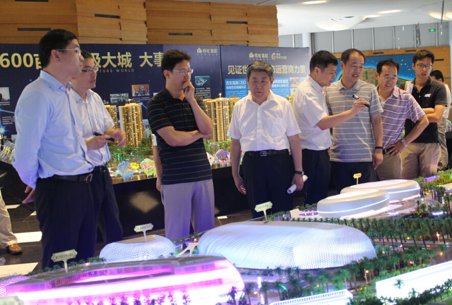 中国足协领导考察海口足球产业