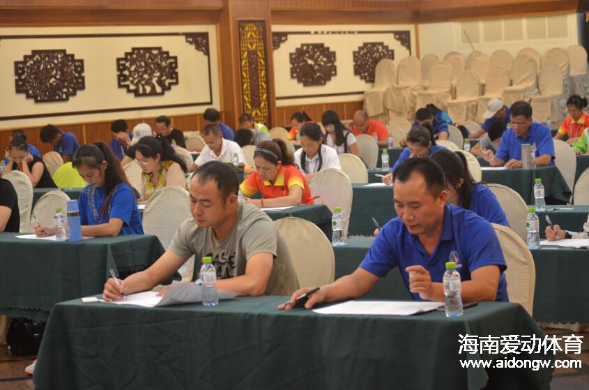 海南省社会体育指导员大赛首日结束：竞赛设备高大上 多变天气频抢镜