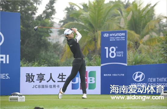 【高尔夫】2015中国女子公开赛首轮开战  海口姑娘张维维发挥出色居第四