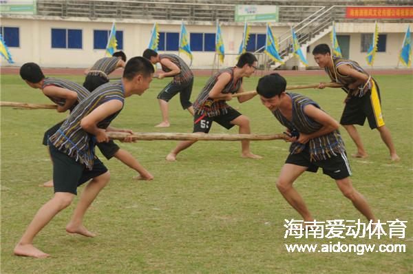 传承与发扬 海南黎族传统体育走进海大课堂