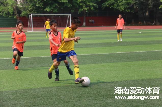 《球照》海口市西盟校园足球联赛小学组小学组1/4决赛