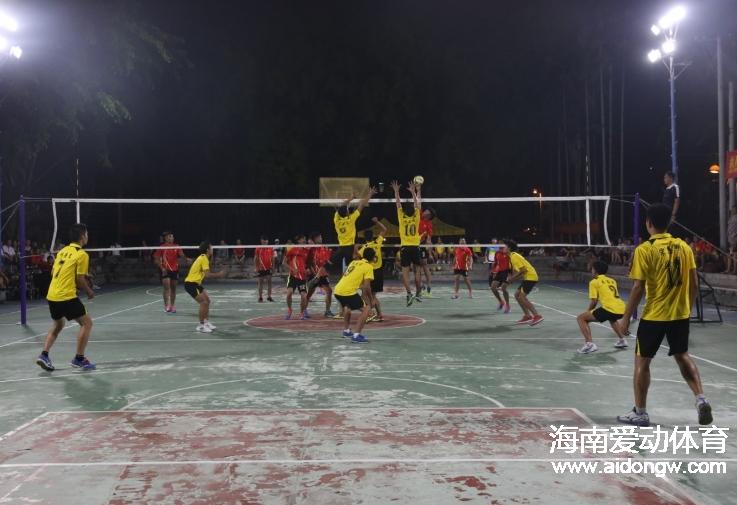 2016年海南省全民健身运动会农民排球赛白沙揭幕 八支队伍参加