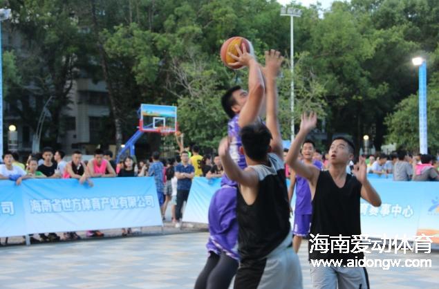 2016年海南省全民健身运动会三对三篮球联赛五指山赛区开打