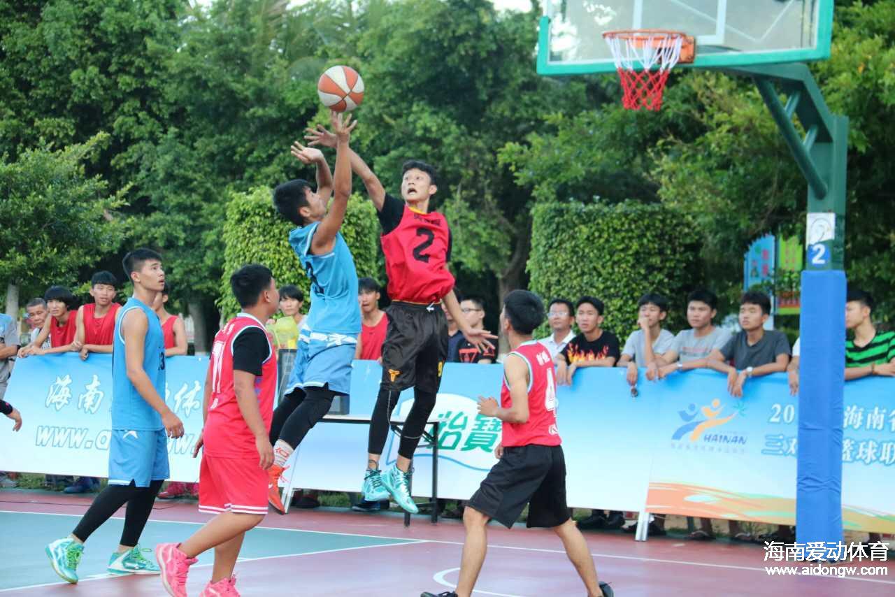 海南省全民健身运动会三对三篮球联赛陵水赛区开打