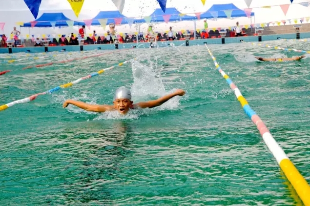 2016年海南省少年游泳锦标赛落幕 海口队获男、女组团体冠军