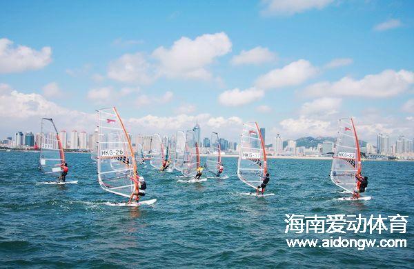 2016年国际旅游岛帆板大奖赛测试赛顺利举行