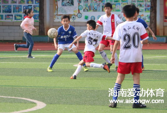 海口市校园足球联赛小学A组甲级第十四轮：滨海九小险胜景山学校