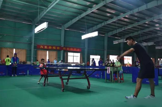 2017年海南省残疾人乒乓球公开赛万宁开幕  最小运动员年仅9岁