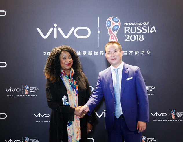 vivo成2018及2022年两届FIFA世界杯全球官方赞助商