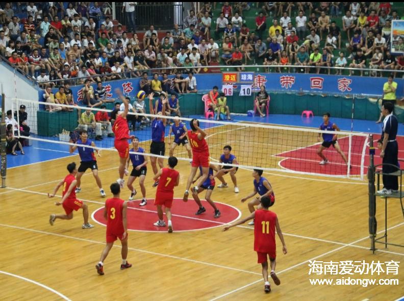 海南青少年排球锦标赛落幕文昌男女组代表队夺冠