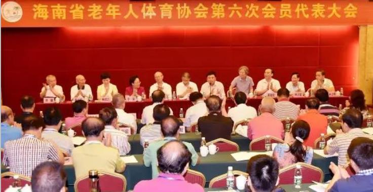 海南省老年人体育协会第六次会员代表大会召开 符兴当选主席