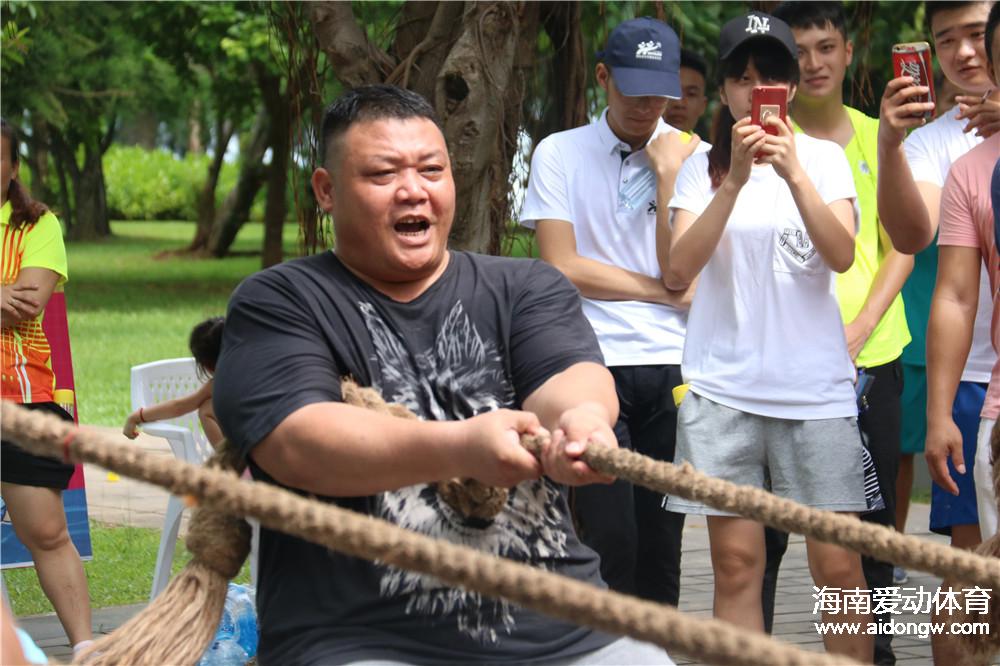 2017海南全民健身运动会趣味/擂台竞赛开赛  各路健身达人公园大展身手