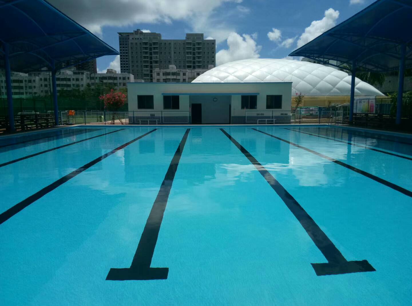 中小学生游泳教育被列入市县政府考核指标 部分学校泳池投入使用