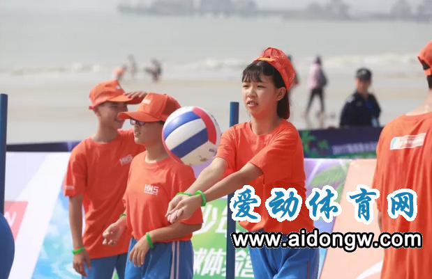 亲水运动季·青少年沙排体验营在文昌高隆湾开营 近百名中学生乐享其中