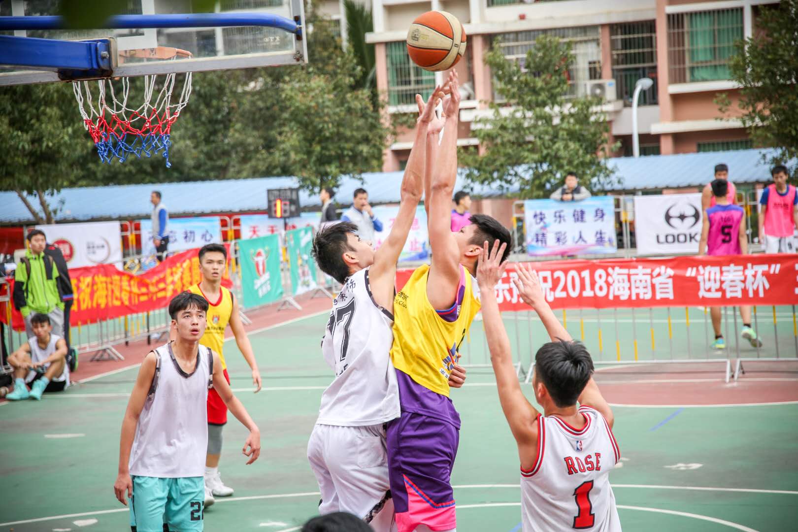 2018海南省“迎春杯”三对三篮球赛圆满结束
