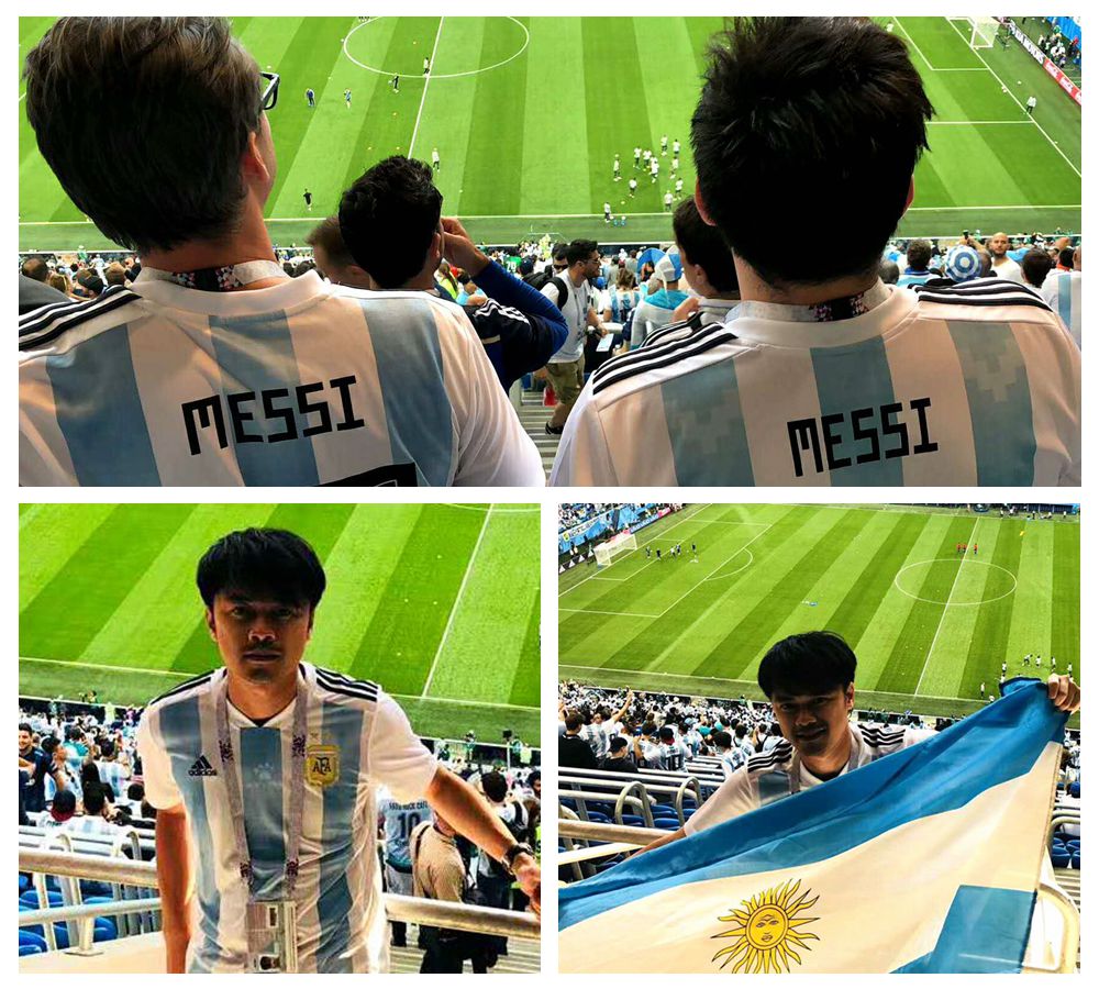 【爱动前方报道】海南球迷亲眼见证阿根廷“绝杀”逢生晋级 眼含泪水动情追随20年