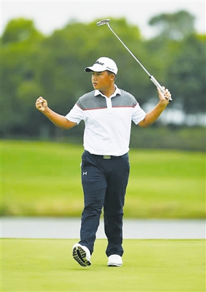 中国业余高尔夫球巡回赛 我省小将李林强首次夺冠