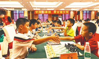 全国国际象棋青少年棋王棋后赛儋州收兵