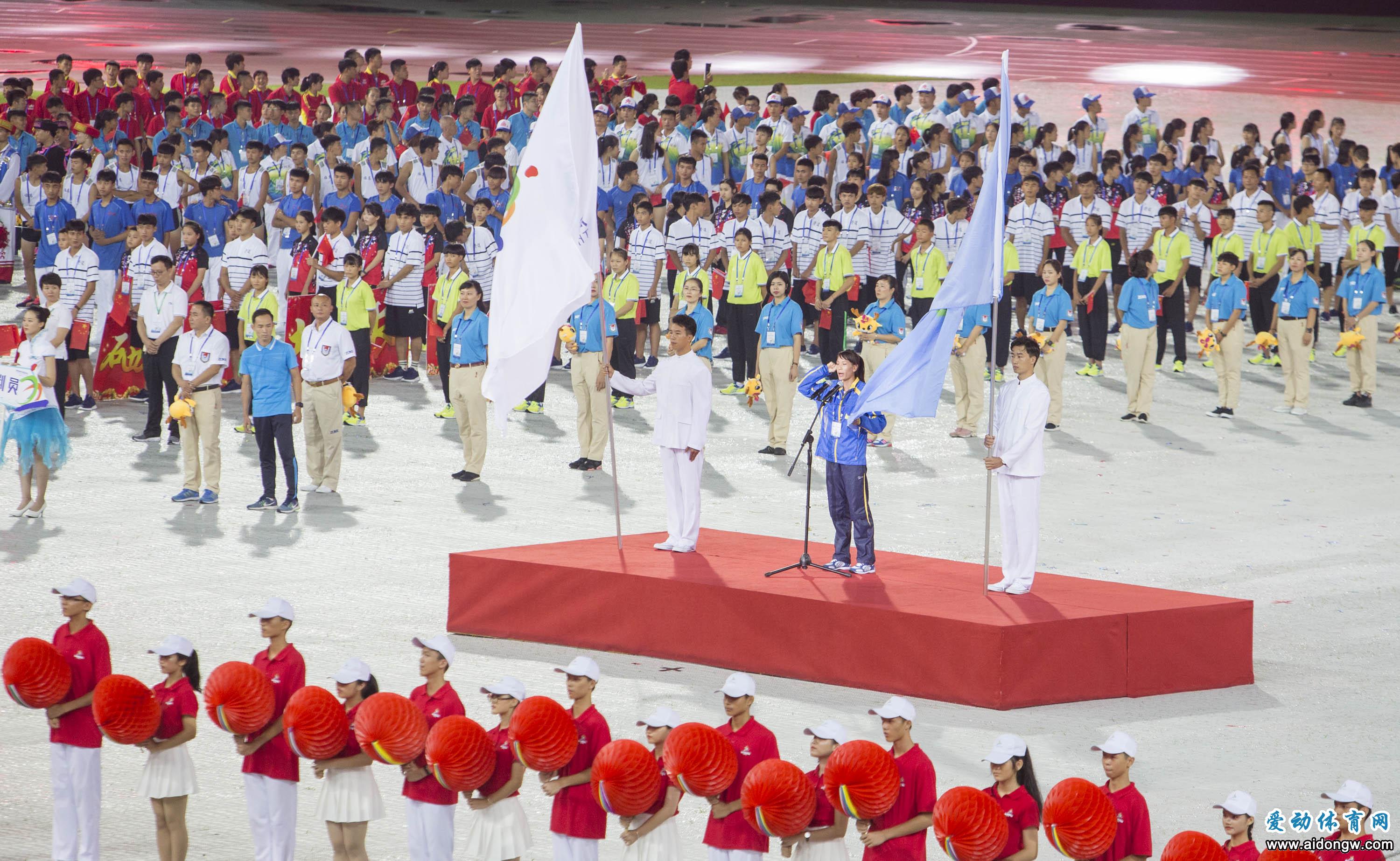 海南省第五届运动会暨2018年全民健身运动会在三亚隆重开幕