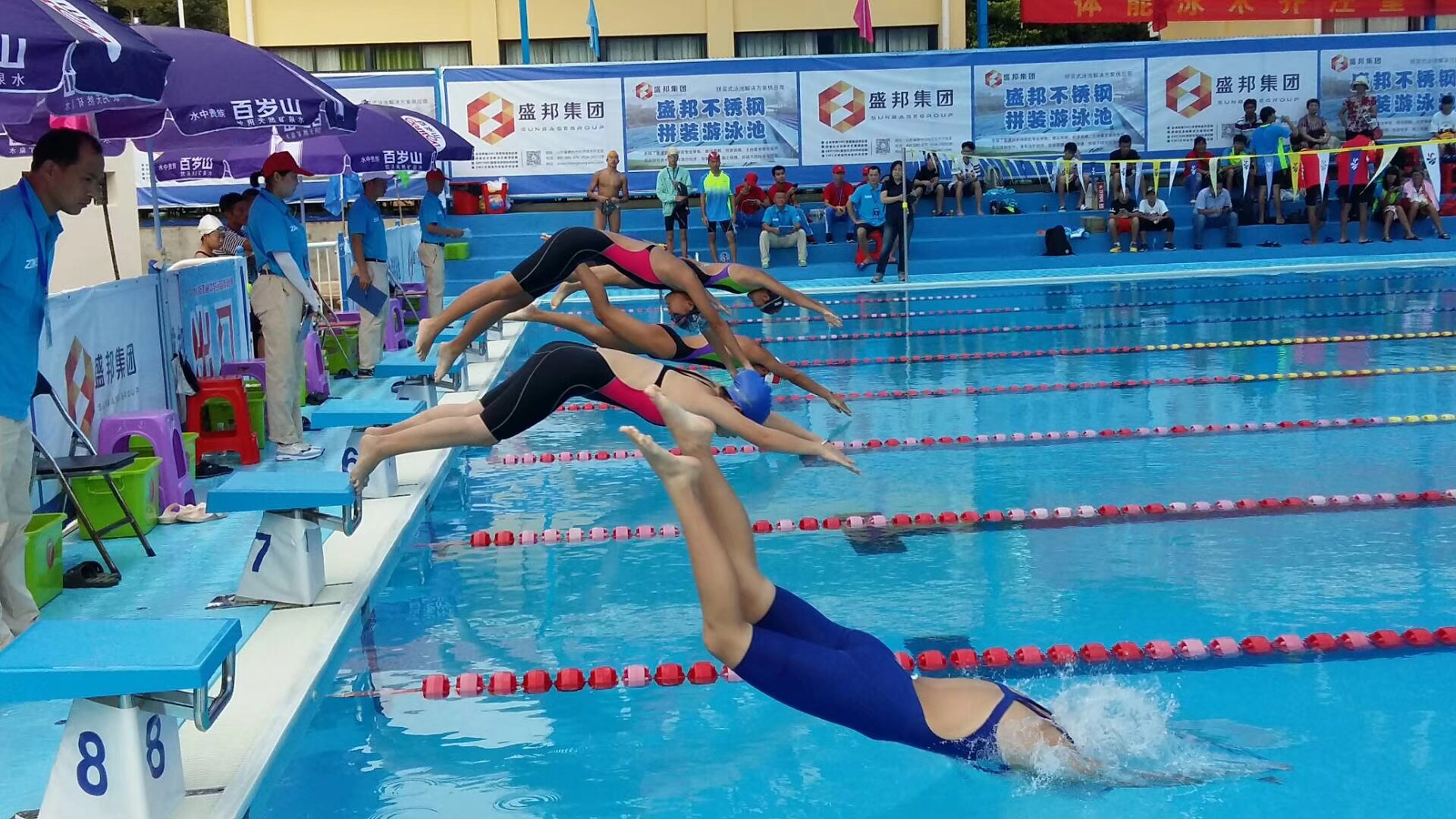 国内首届美国游泳协会SWIMS成绩认证赛@BCIS北京乐成国际学校-上海闵行区冠俊游泳俱乐部