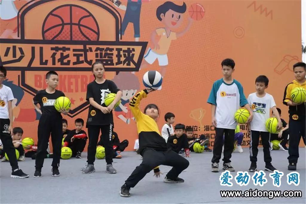 【篮球】2019海口市少儿篮球3V3街头篮球赛开打