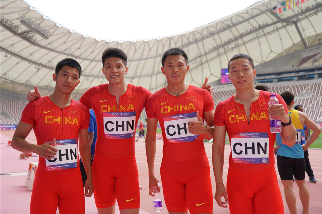 “海南飞人”江亨南完成亚锦赛首秀 助中国队挺进男子4×100米接力决赛