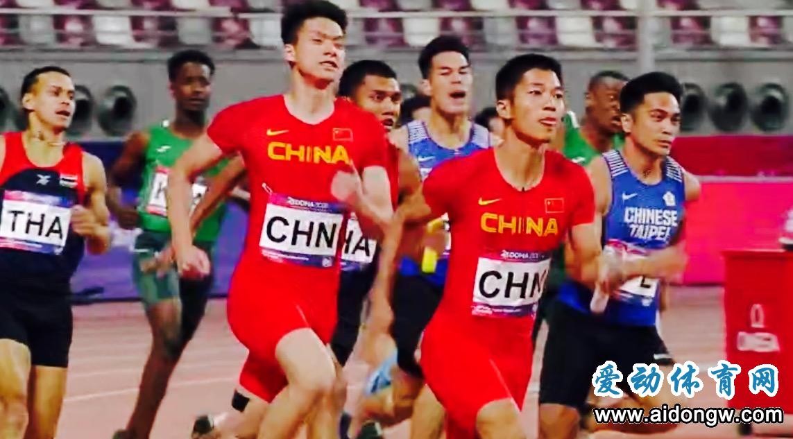 “海南飞人”江亨南憾失亚锦赛金牌 男子4×100米接力中国队犯规成绩被取消