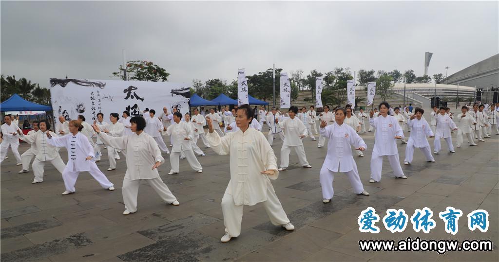 魅力太极，老少皆宜！2019海口体育大汇演太极文化专场五源河上演
