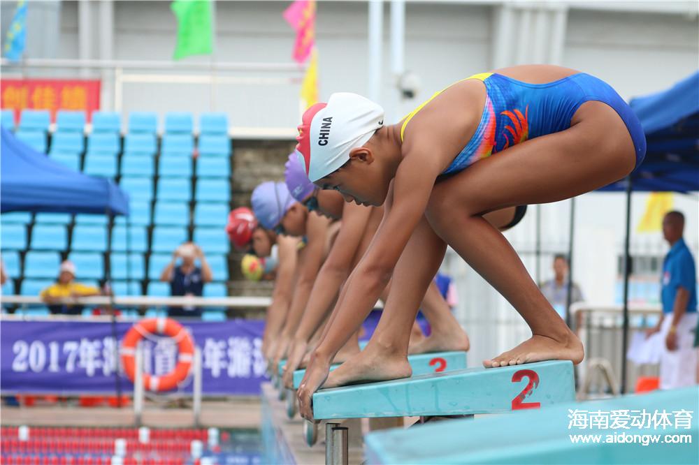 碧波斩浪！2019年海南省少年游泳锦标赛13日陵水开赛