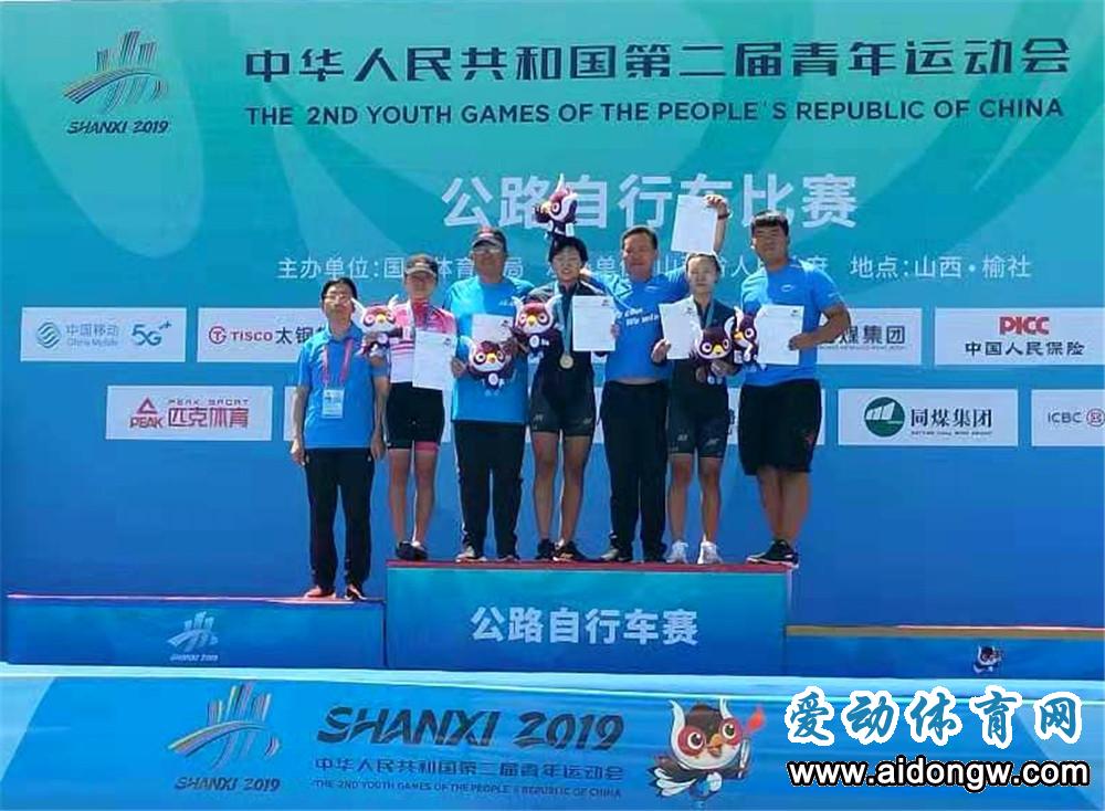 海口飞火轮俱乐部创历史！杜传艺夺二青会公路自行车赛52公里个人赛银牌