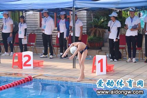 海南省青少年U系列游泳公开赛13-15岁组23日9点开赛 50名游泳少年参与