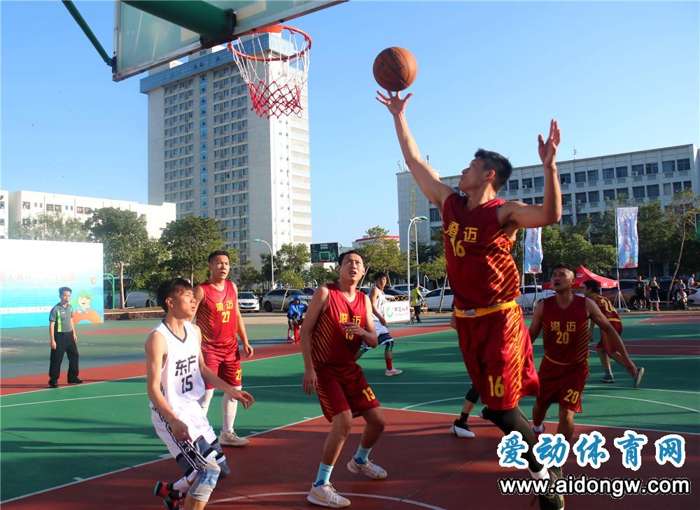 2019年海南省全民健身运动会“中国人寿杯”篮球赛落幕 海口男篮夺冠