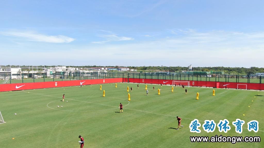男足国少队海口集训29天完成29堂视频战术课