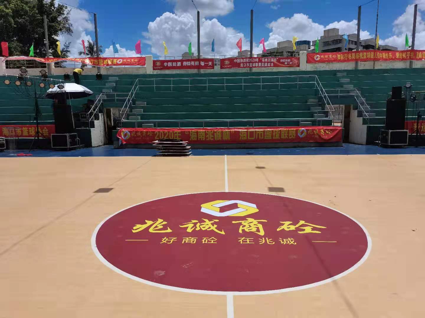 准备就绪！2020年“海南兆诚杯”海口市篮球联赛今晚揭幕