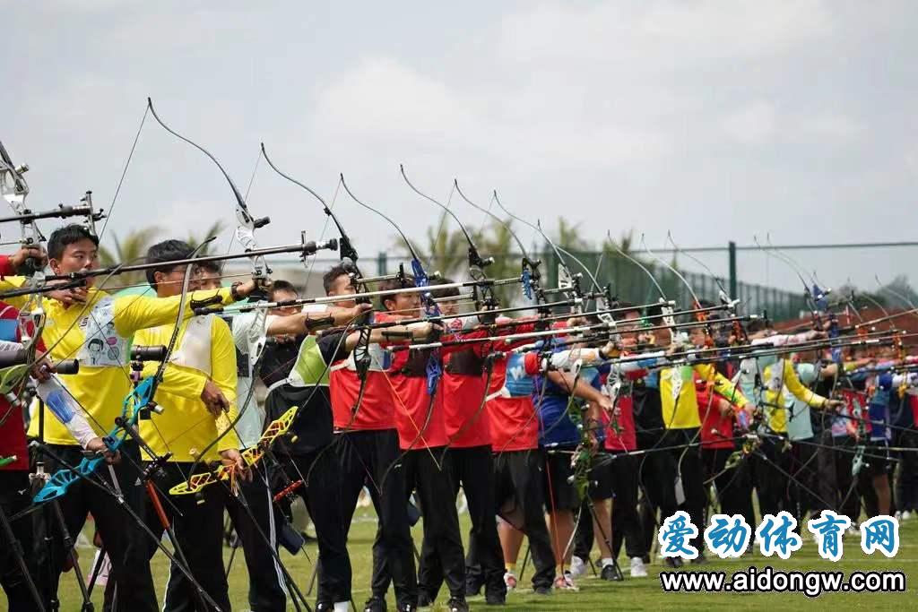 国家射箭队2022年杭州亚运会选拔赛海口开弓