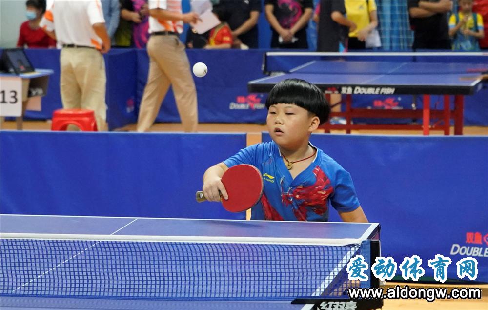 2022年海南省青少年乒乓球赛(U10)26日白沙挥拍