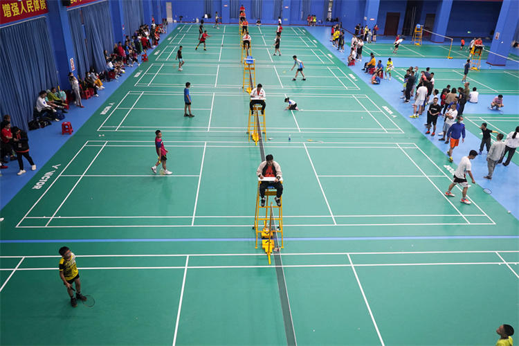 2022年“谁是球王”海南省民间羽毛球赛白沙收拍