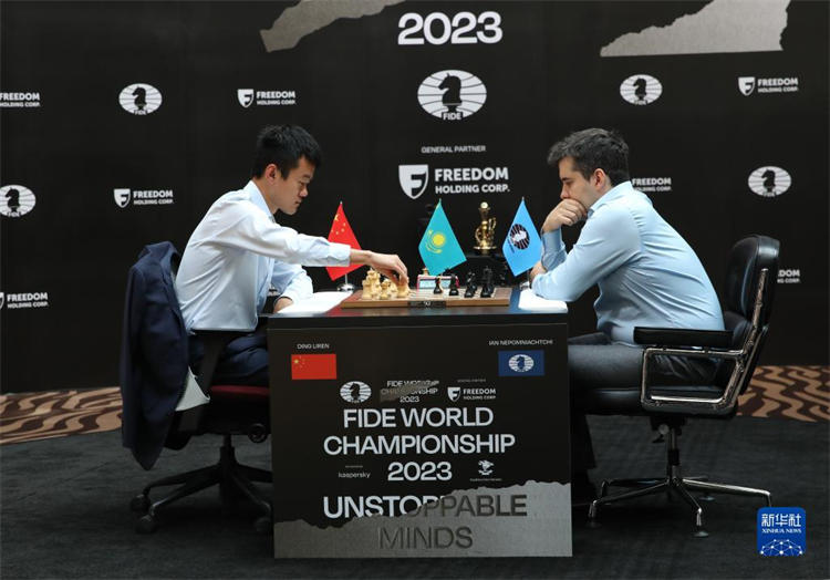 祝贺丁立人！中国棋手首度加冕国际象棋世界棋王