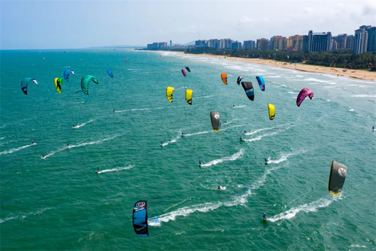 2023年全国风筝板冠军赛8日琼海博鳌开赛