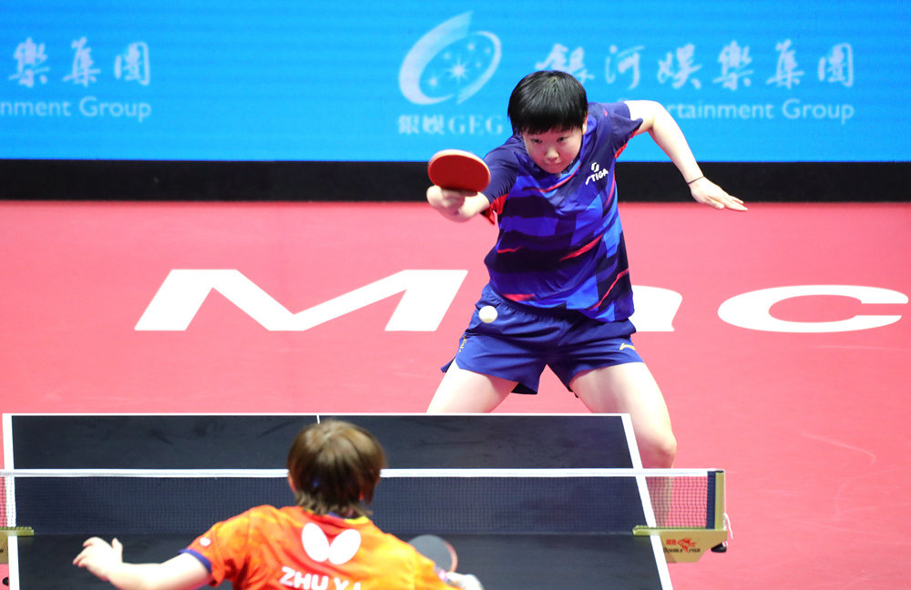 女单决赛出炉：孙颖莎VS王曼昱