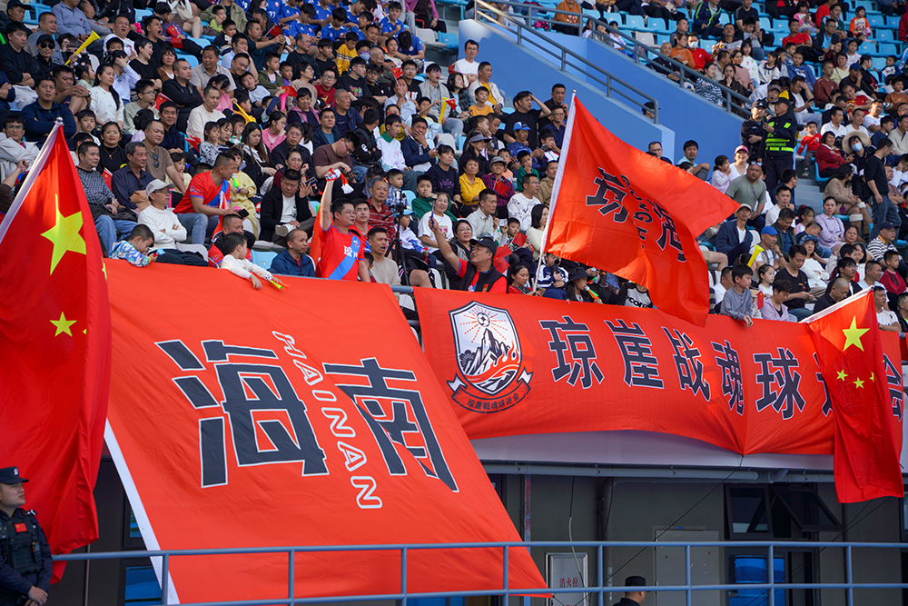 琼海队不敌广东青年队，区楚良：琼海很适合足球冬训