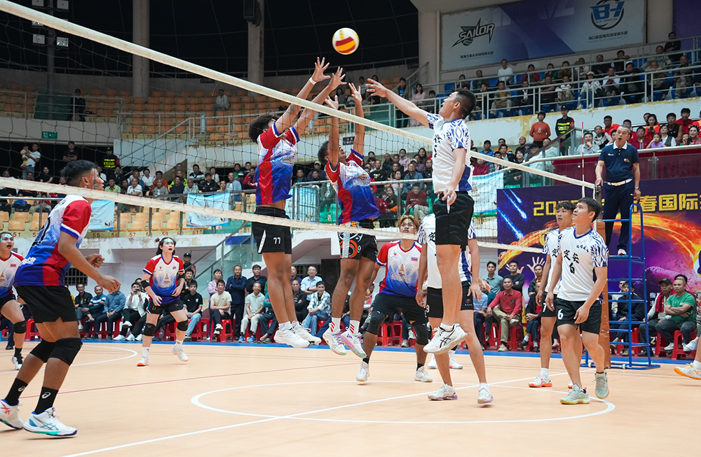 鏖战至凌晨1点！2026定安“奥世杯”国际排球擂台赛圆满落幕