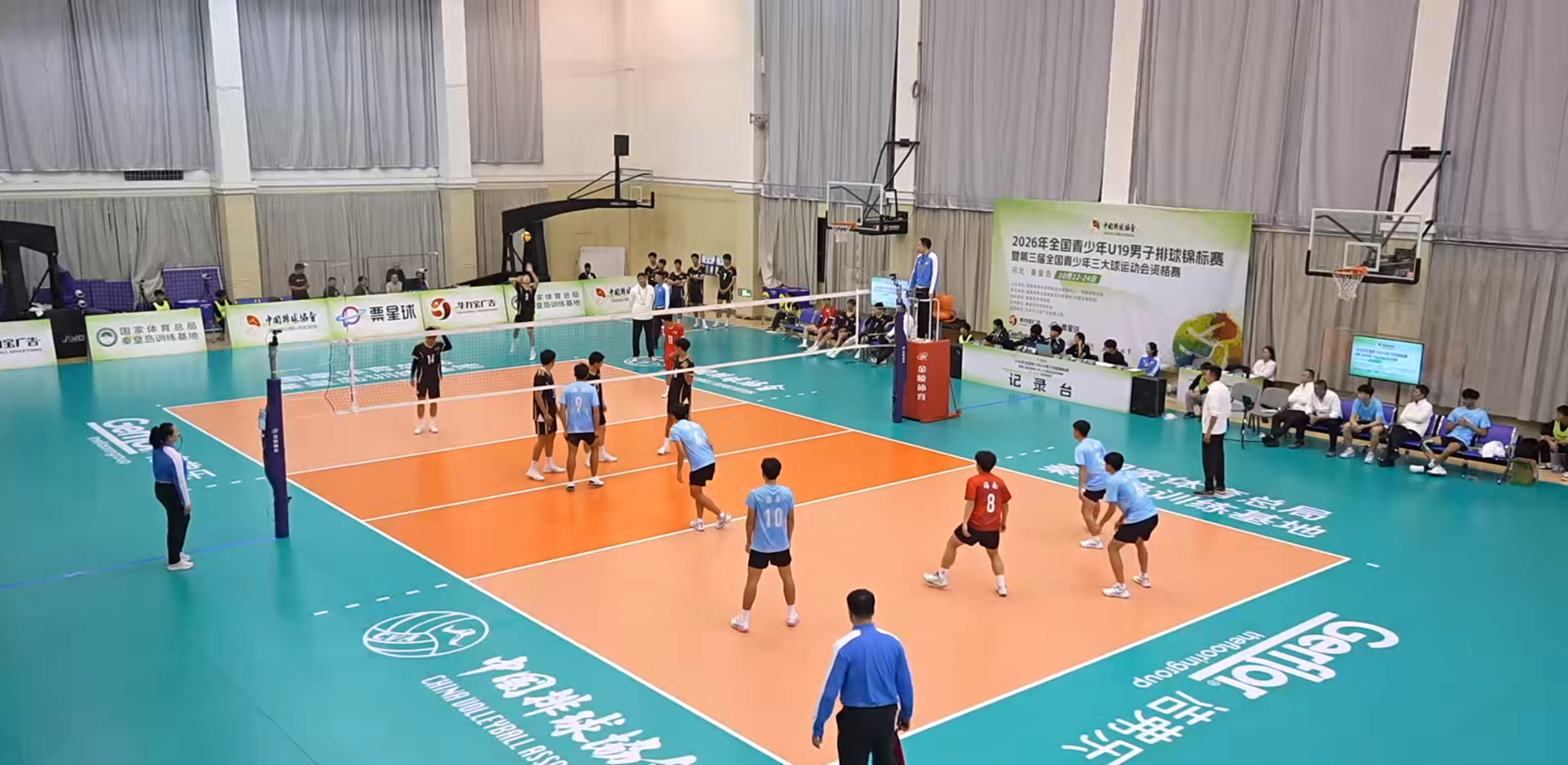 海南U19男排3:0横扫宁夏队取得两连胜