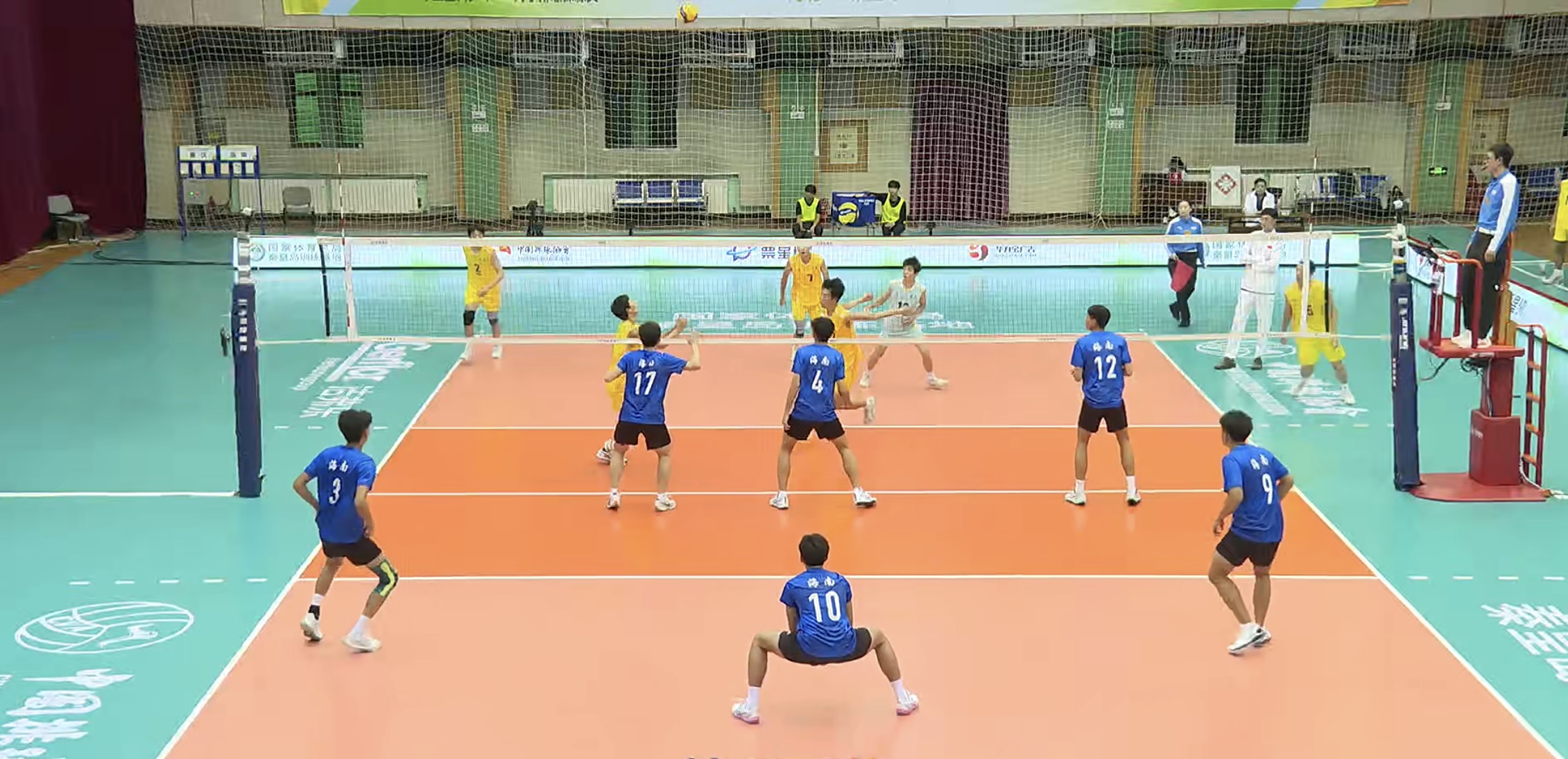 三连胜！海南U19男排3:2力克重庆队