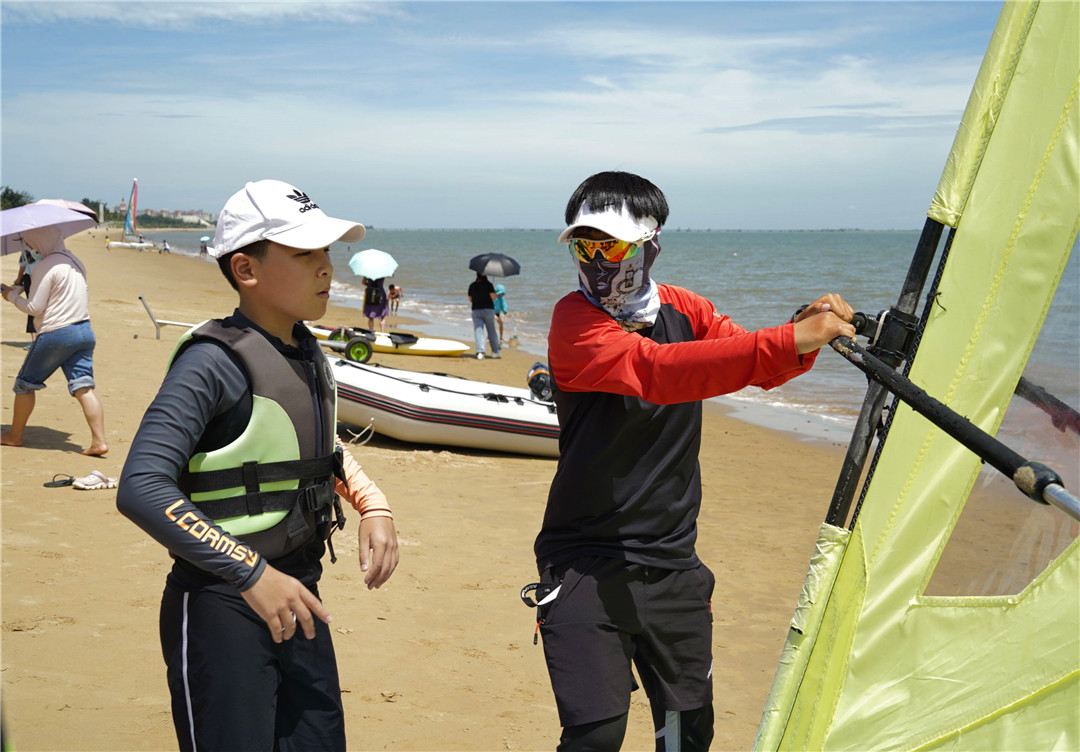 助威奥运！海口举办“奥运嘉年华”水上运动体验活动