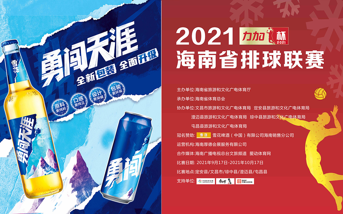 2021年“力加杯”海南省排球联赛 定安赛区 17日