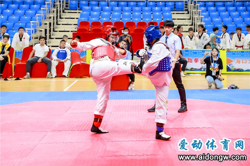 “白沙杯”2021年海南省大众跆拳道公开赛收官