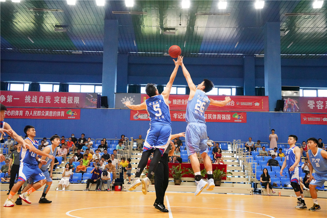 万宁首登顶！海南省农民男子篮球赛白沙收官