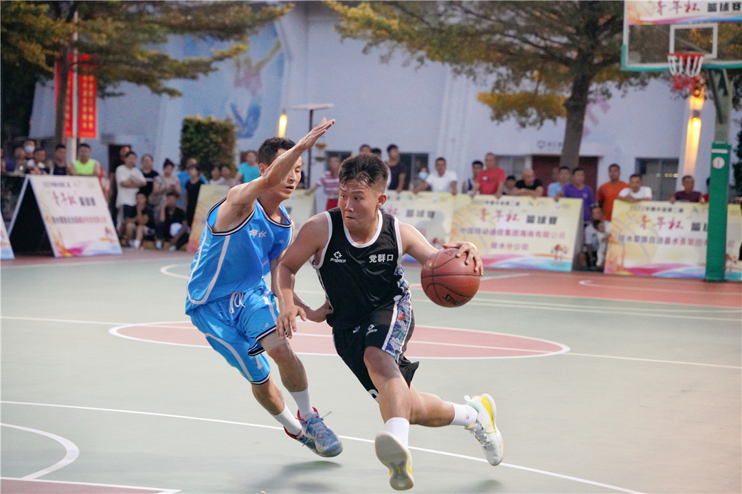 2022年陵水第二届“青年杯”篮球赛开打 椰林镇迎开门红