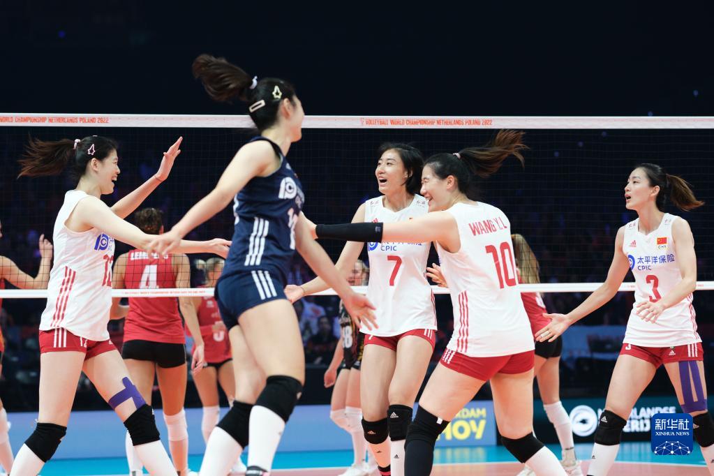 中国女排晋级世锦赛八强！11日与意大利争四强席位
